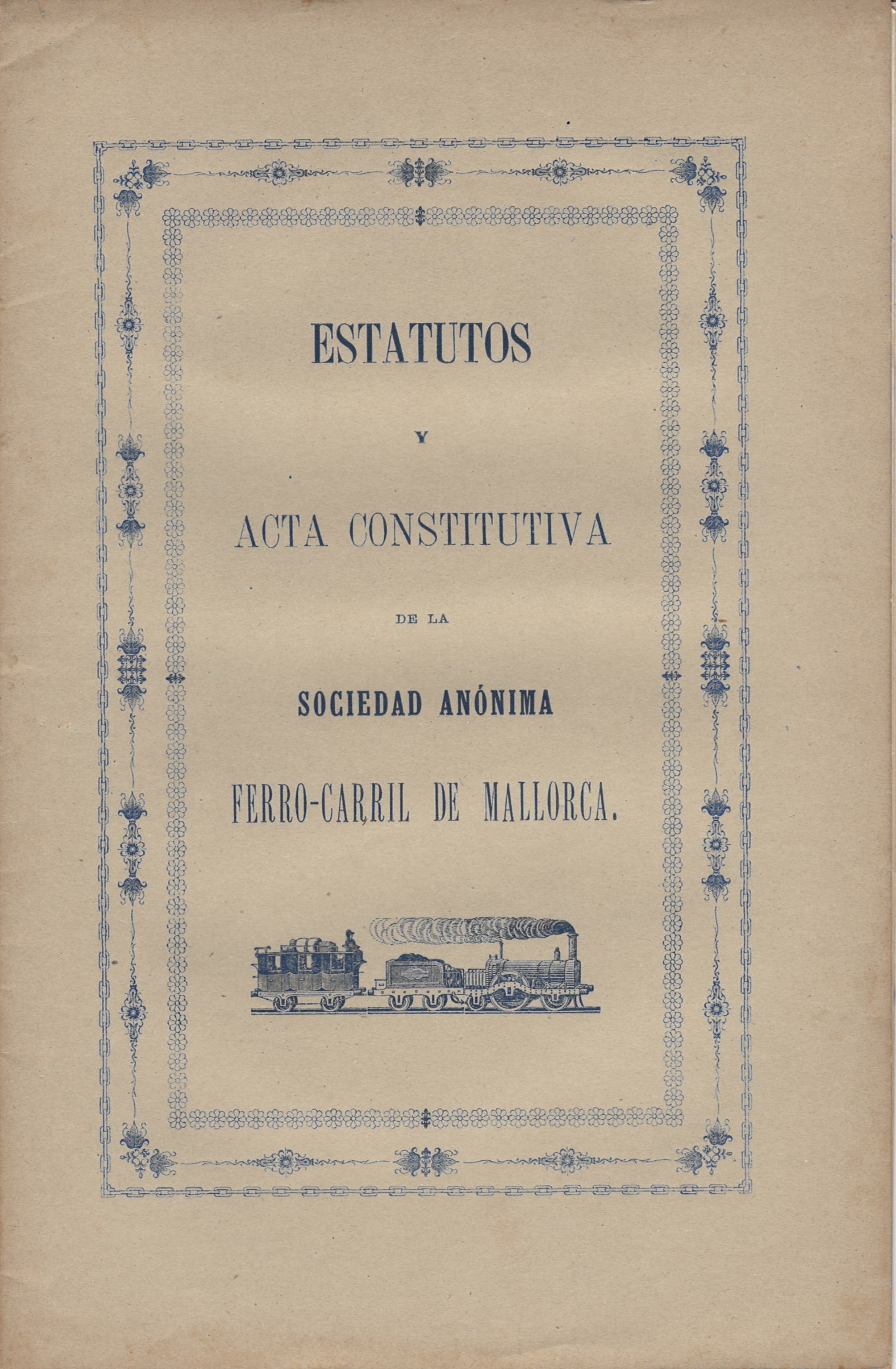 Estatuts i acta constitutiva