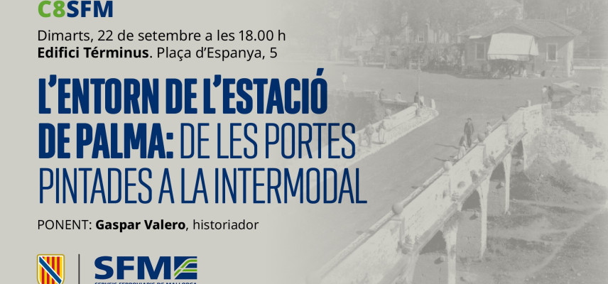SFM reprèn el cicle de conferències de l’edifici Terminus aquest dimarts amb l’historiador Gaspar Valero