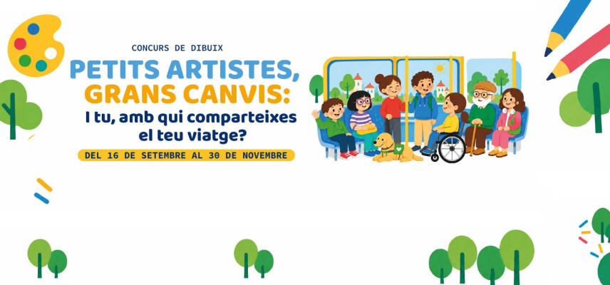 CONCURS DE DIBUIX – Petits artistes, grans canvis: comparteix el teu viatge ideal!